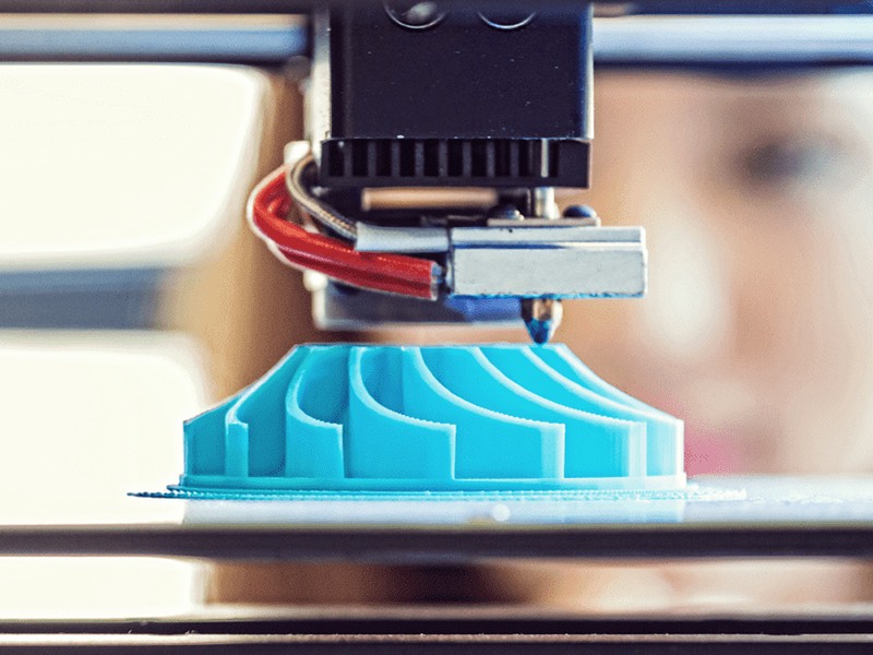 blue filament 3d printing