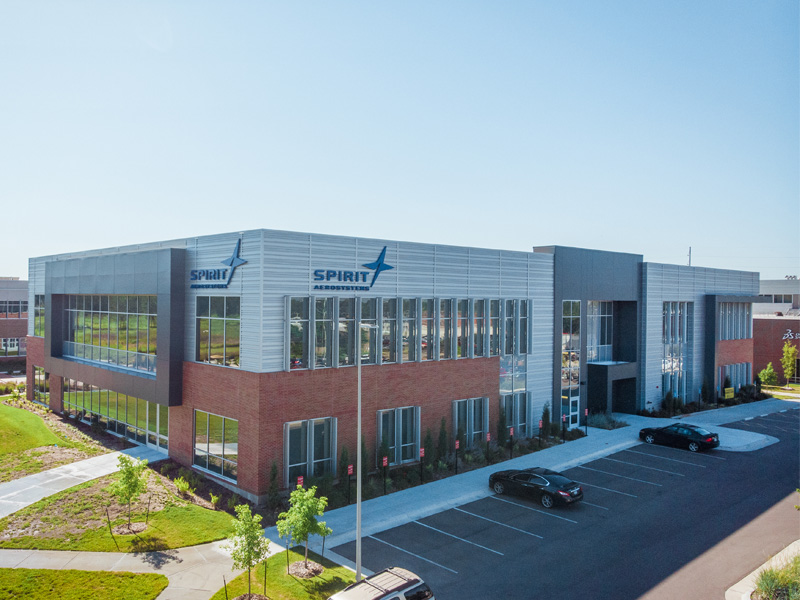 Image of the Partnership Building 2 on the Innovation Campus at Wichita State University