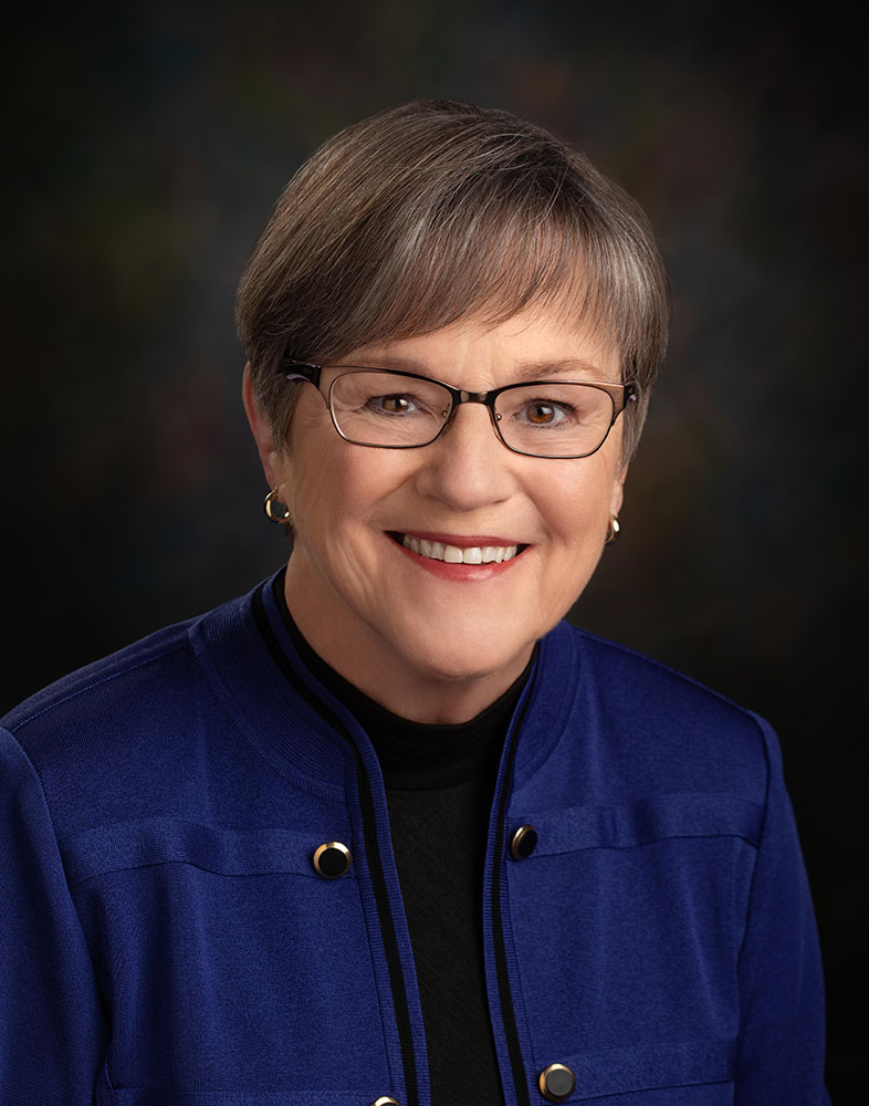 Headshot of Kansas Governor Laura Kelly