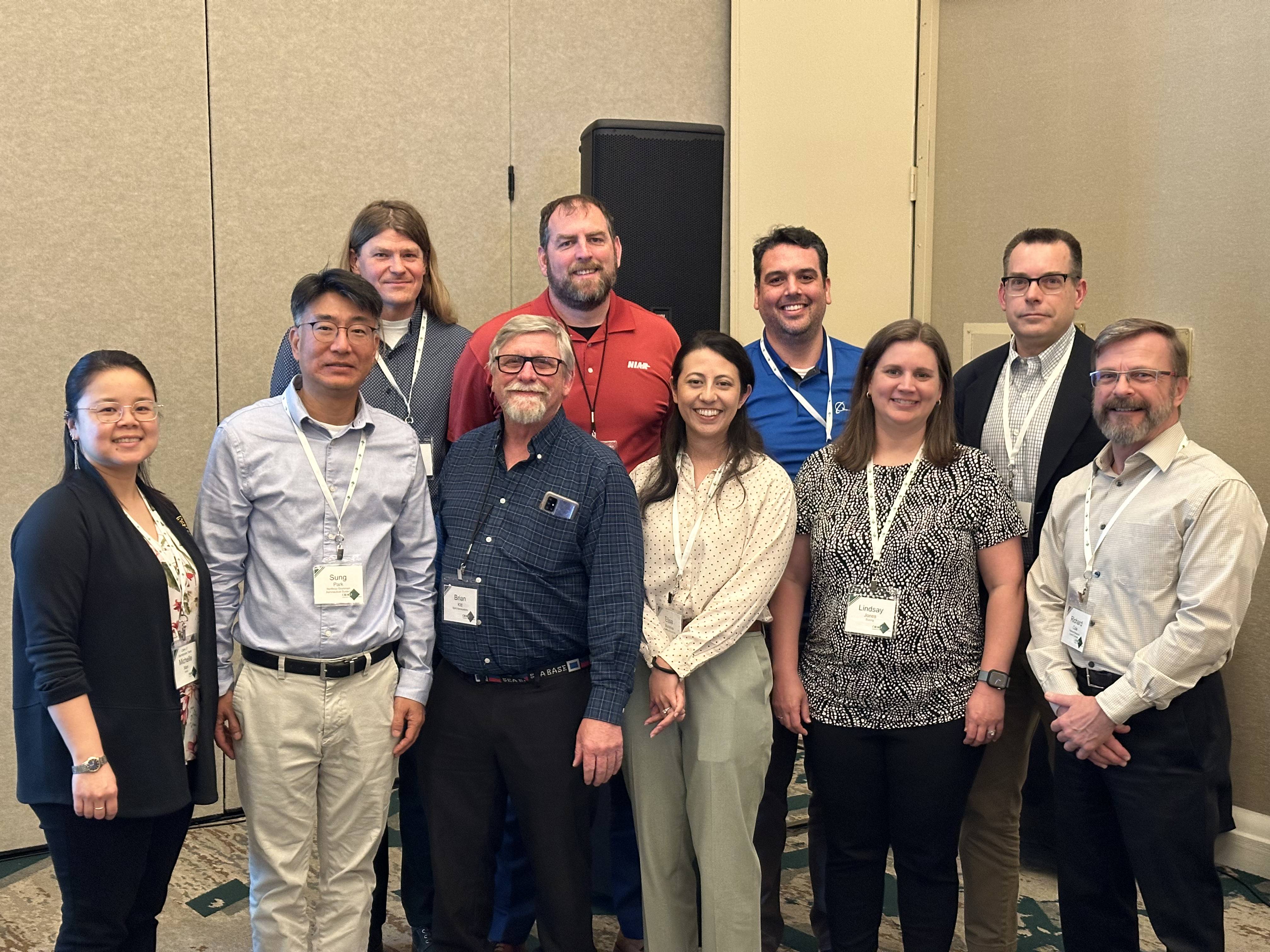 A group photo of CMH-17 members