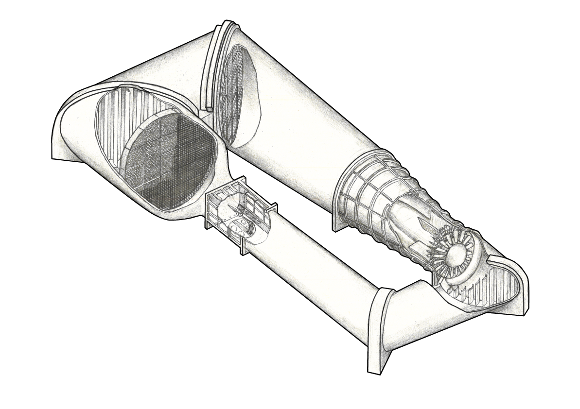 Wind Tunnel Sketch