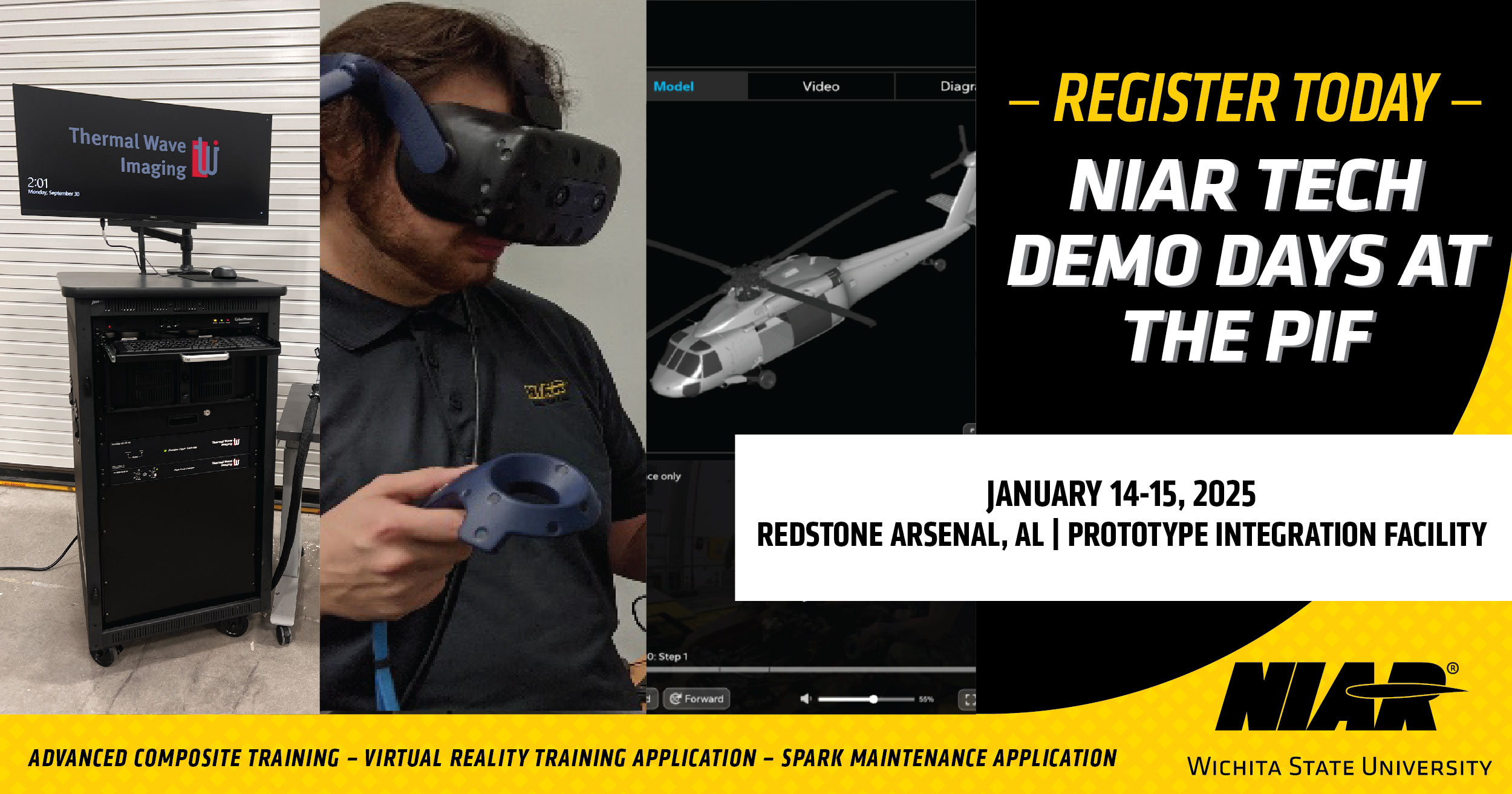 NIAR demo days at PIF