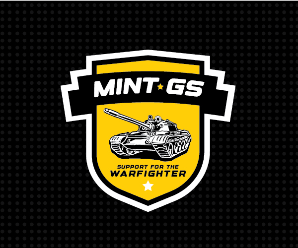 MINT-GS Logo on black background