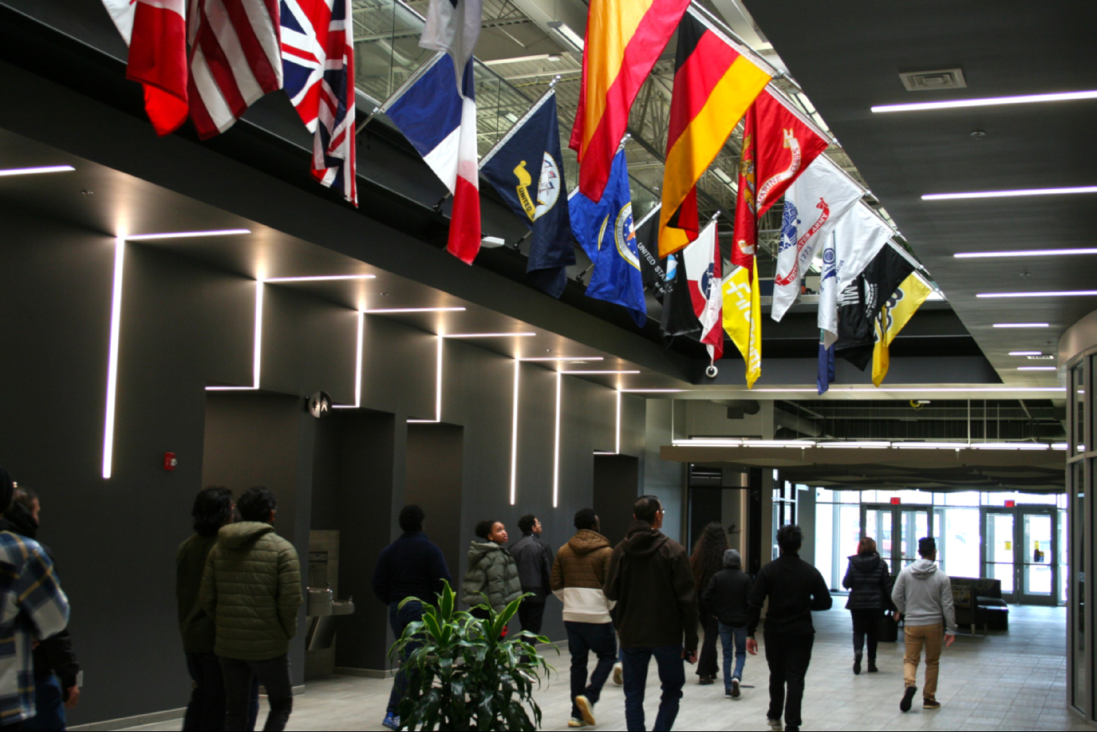 TIE team taking a Innovation Campus Tour.