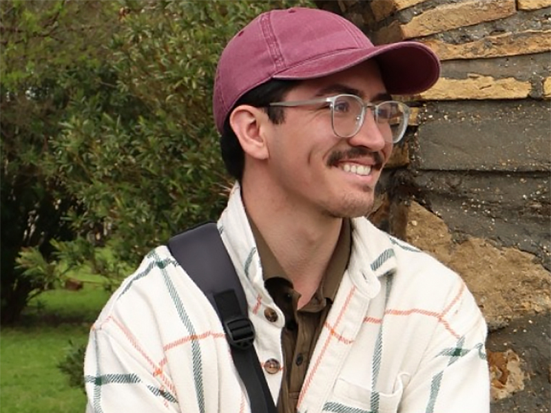 Photo of Santiago Diaz in a park