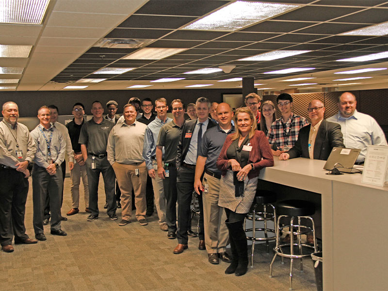 Group picture at a conference meeting