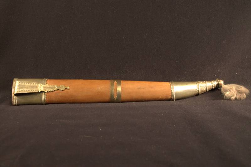 Wood and Brass Sheath