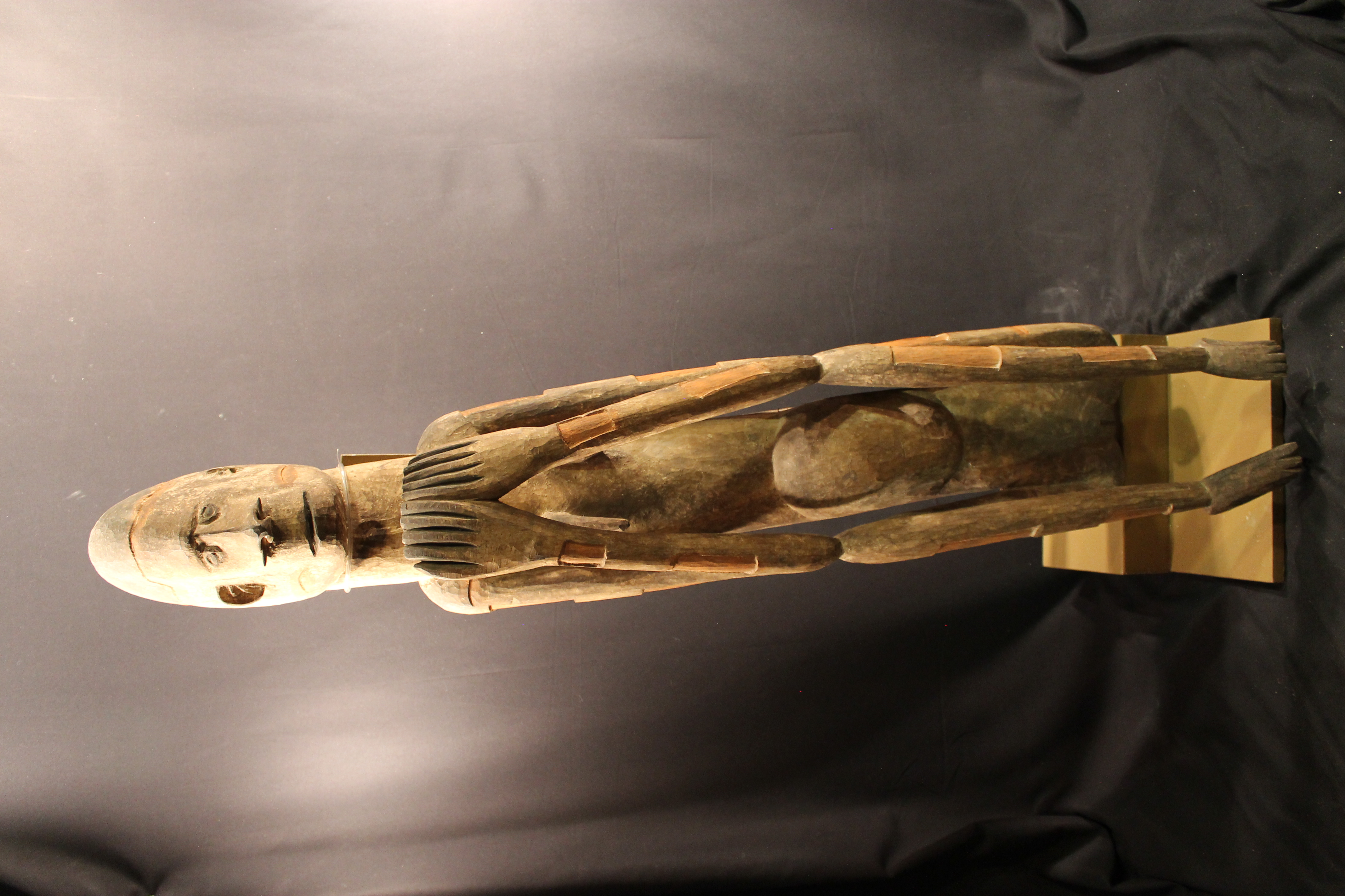 Pregnant female ancestor figure.