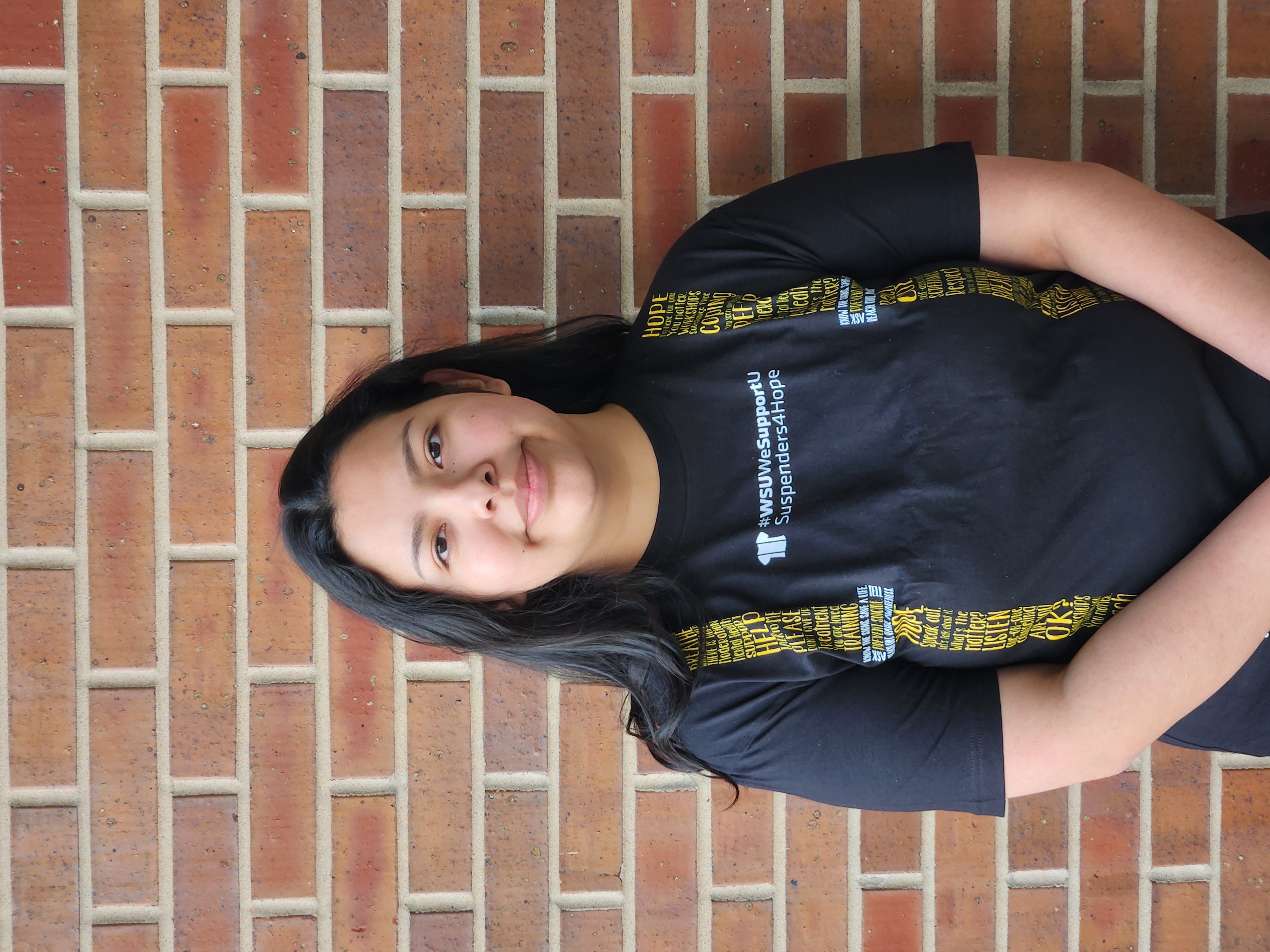 Emily Rueda, Graphic Design Student Worker