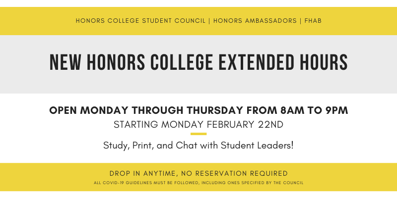 Honors Space Extension