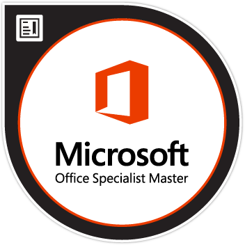 Microsoft Office Specialist Master Badge