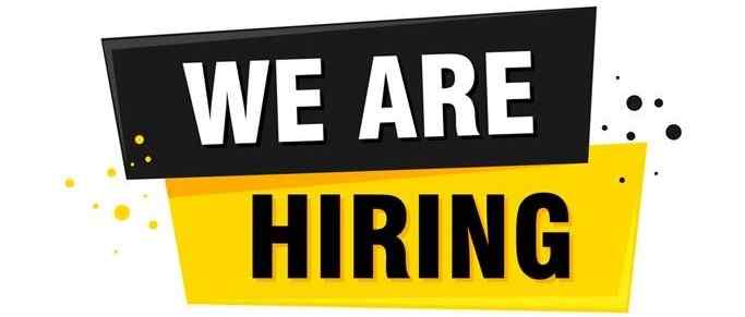We are Hiring