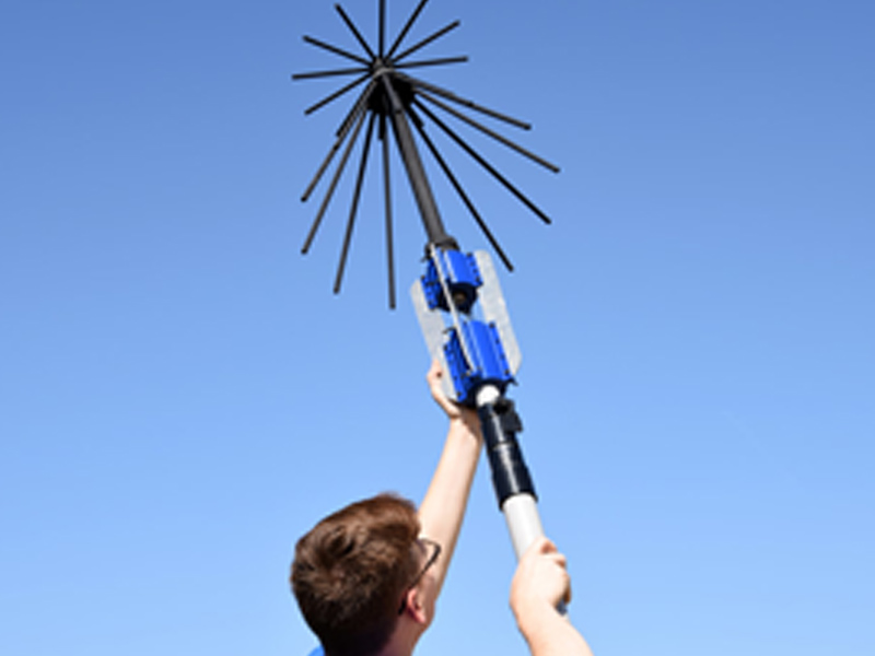 Male with communication device