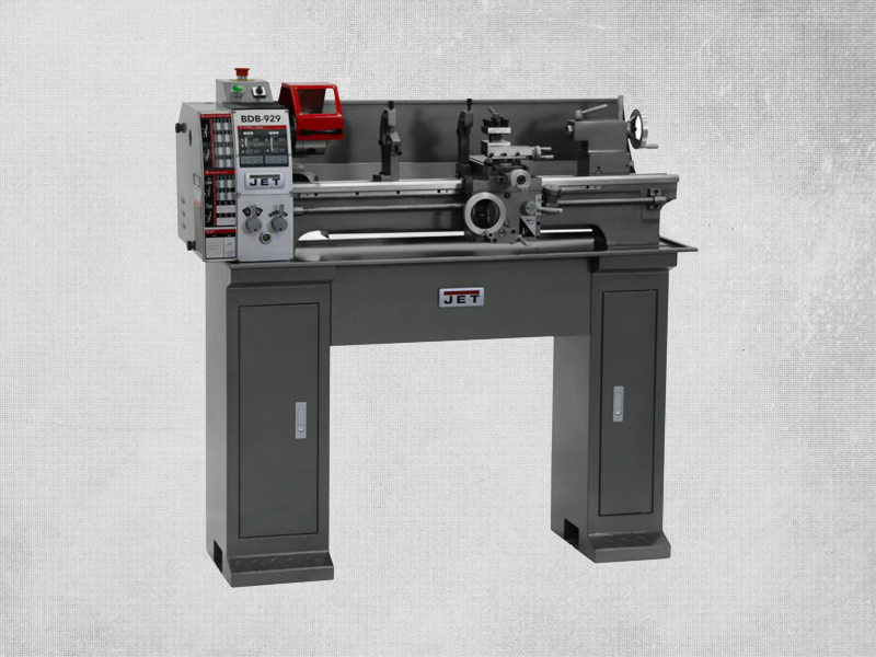 Belt drive bench lathe