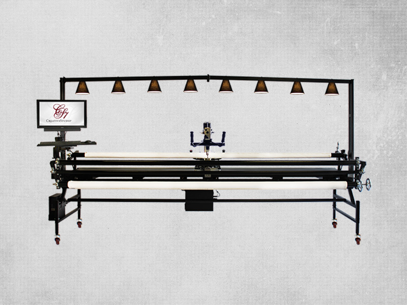 Large scale stitching machine