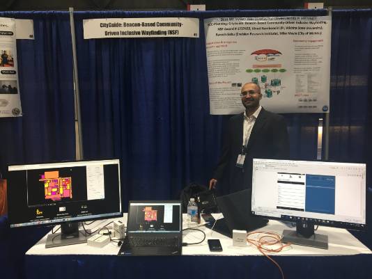 CityGuide booth at Smart Cities Expo