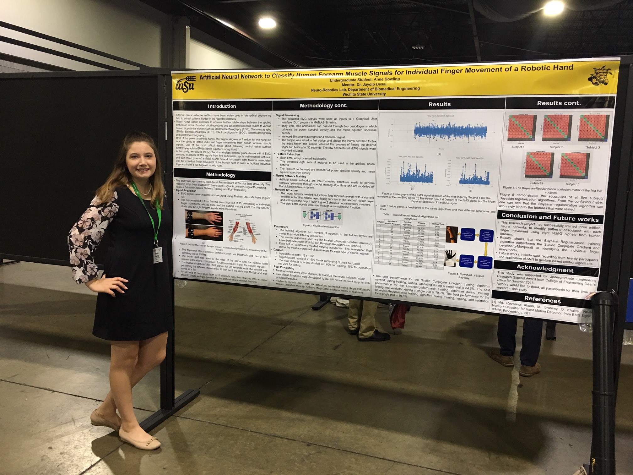 Anne Dowling Presented at the 2018 BMES Annual Meeting