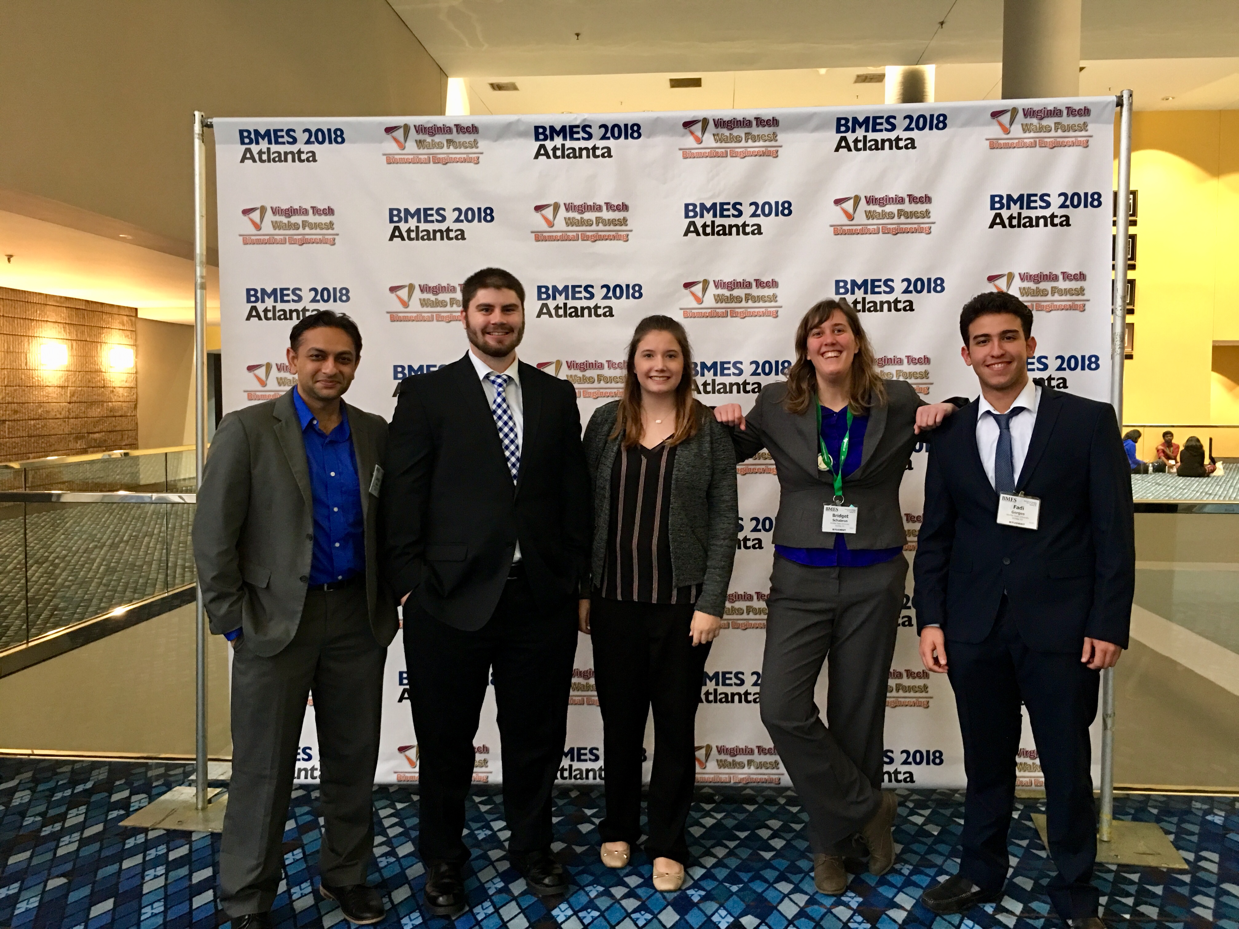 Neuro-Robotics Lab at 2018 BMES Annual Meeting