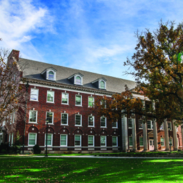 Photo of exterior of Jardine Hall