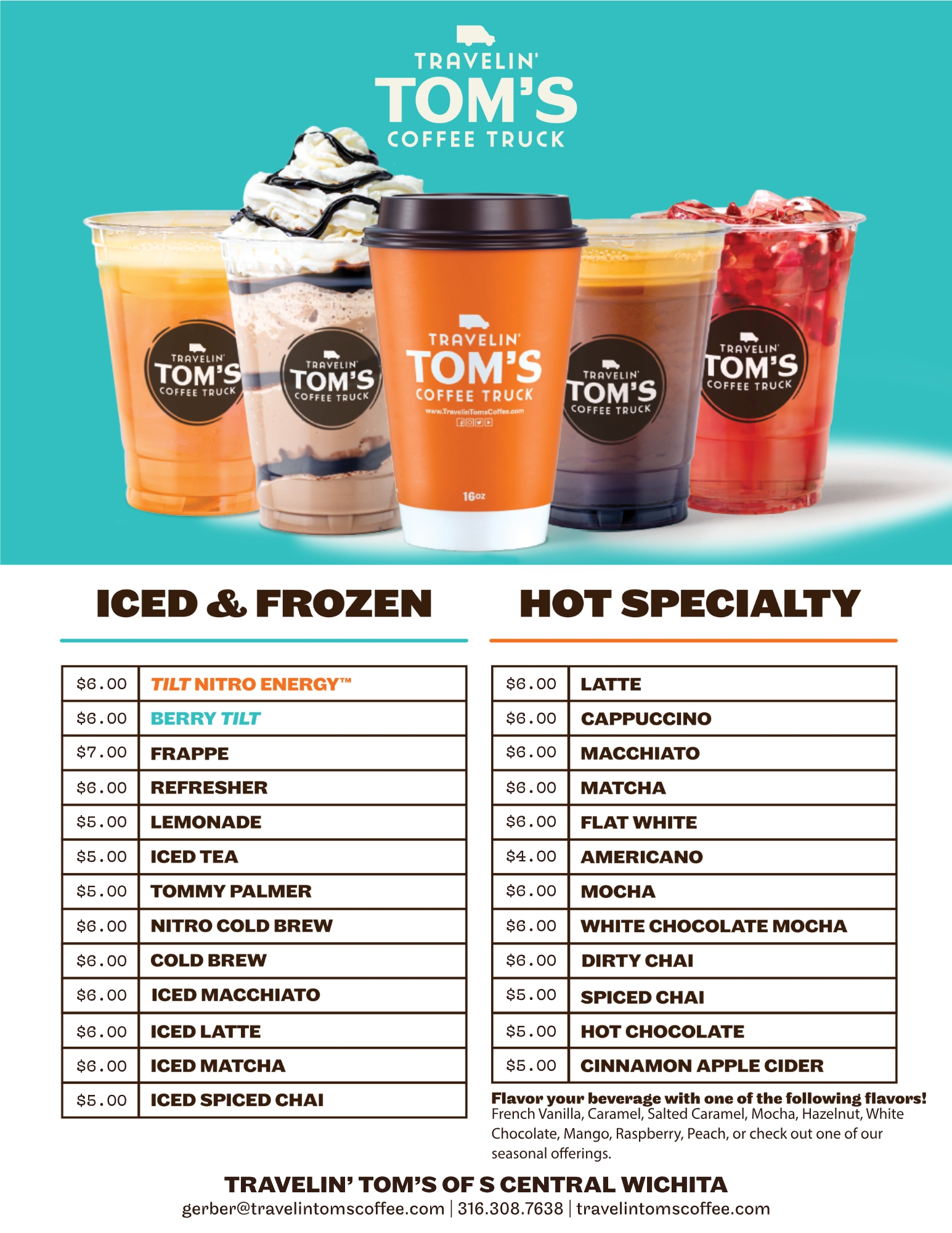 Travelin’ Tom’s Coffee Truck 