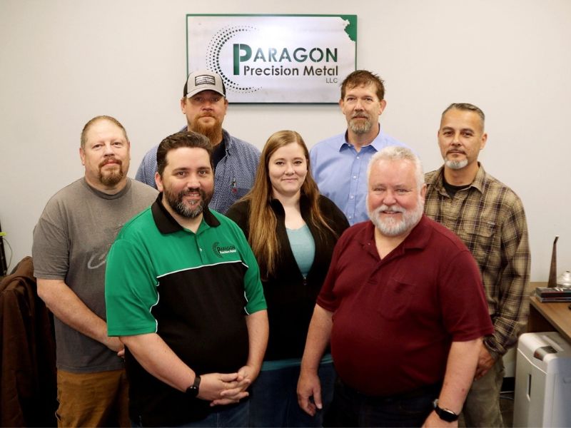 Paragon Precision Metals, LLC Team Photo 2022