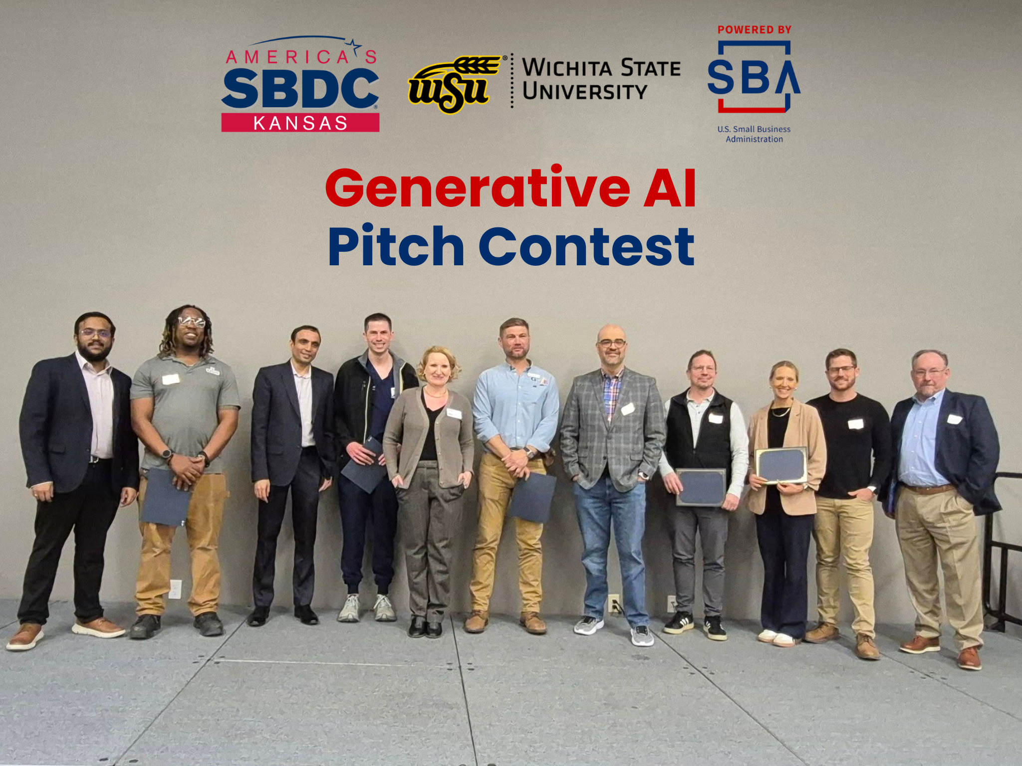 Winners pitch contest