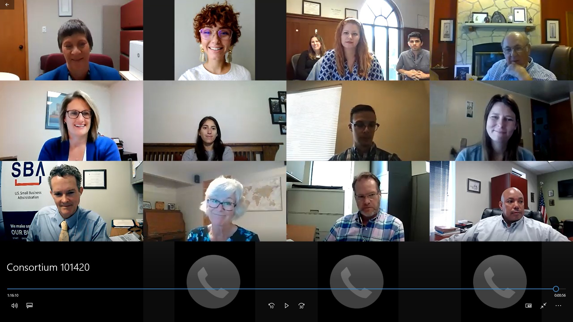Zoom Consortium Meeting
