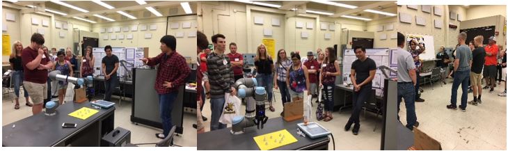 Lab tour at the Innovation in Action 