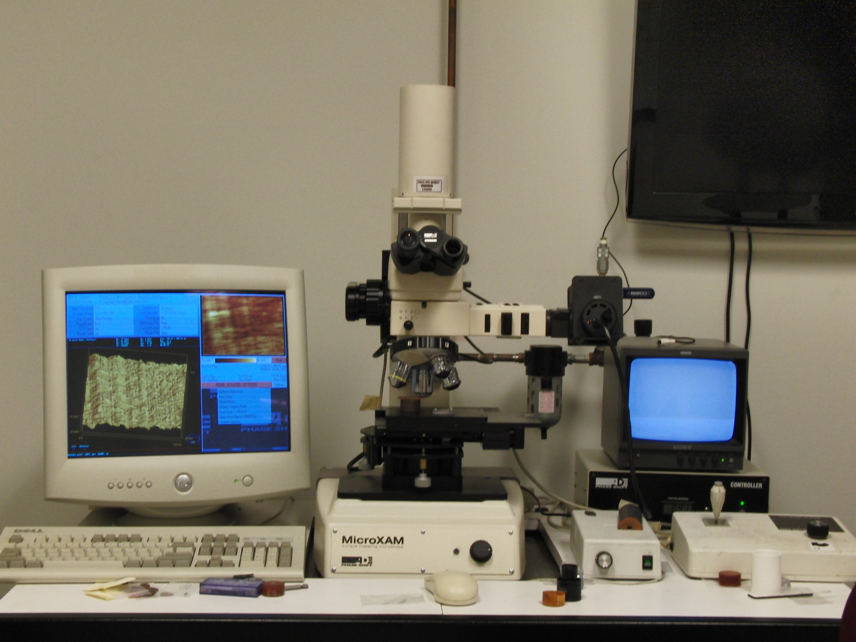 MicroXAM 3D surface profiler