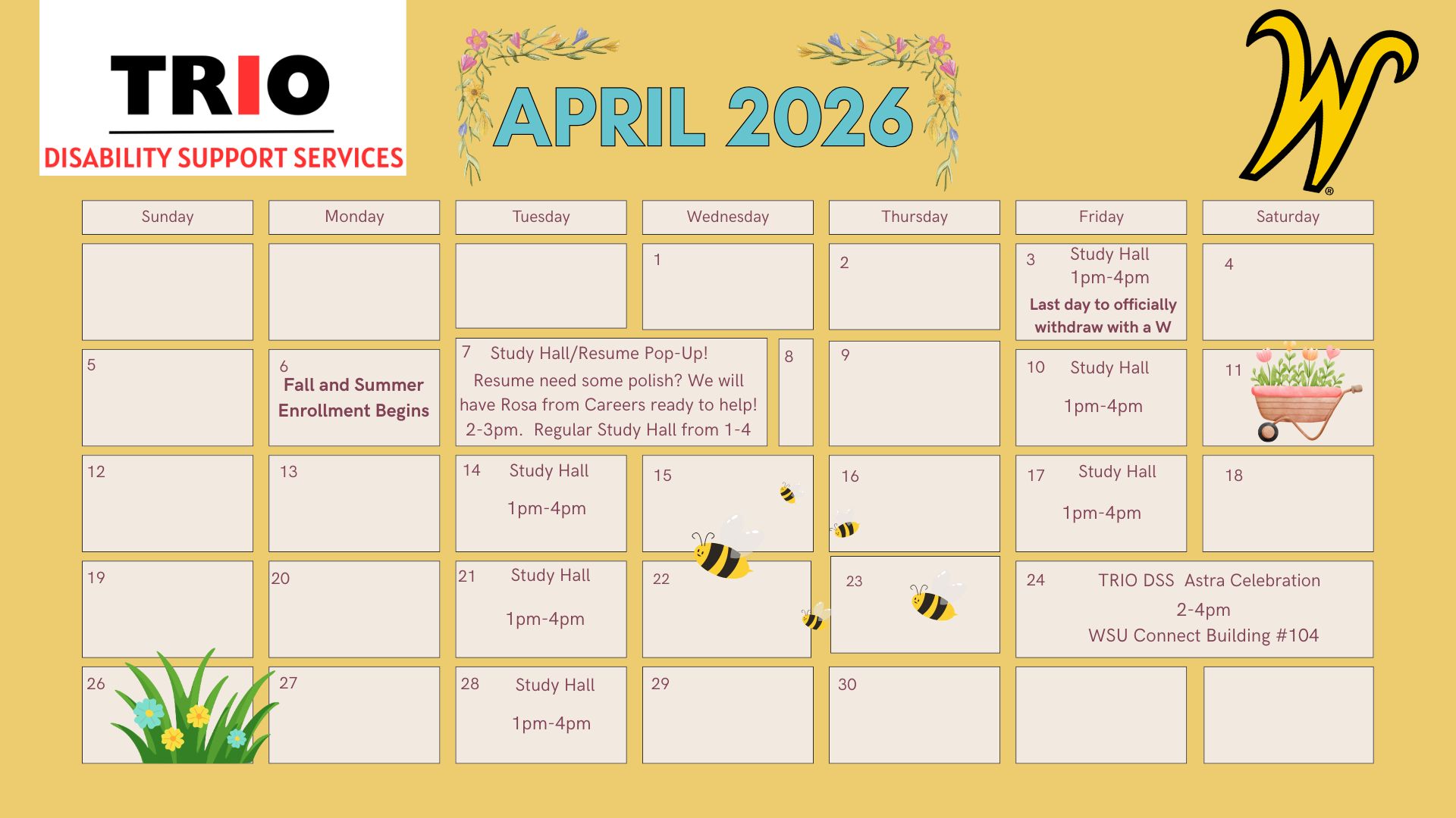April 26 Calendar