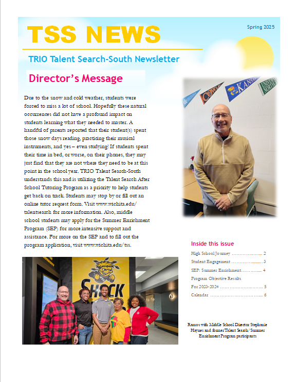 Spring 2025 Newsletter (PDF)