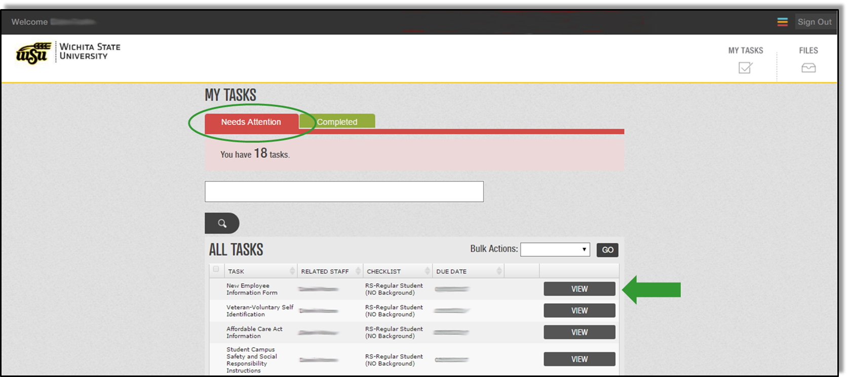 Onboard Tasks Picture