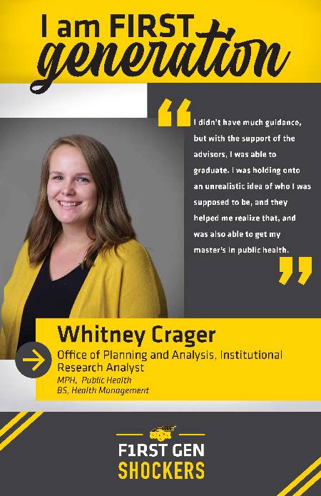 poster of whitney crager