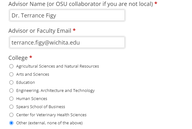 Apply account on the Pete