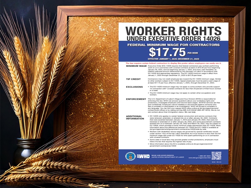 Federal Contractor Minimum Wage