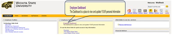 myWSU Dashboard