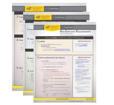 (NBE) New Employee Requirements