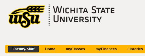 myWSU: Faculty/Staff Tab image