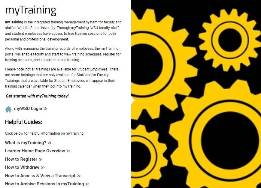 myTraining web image