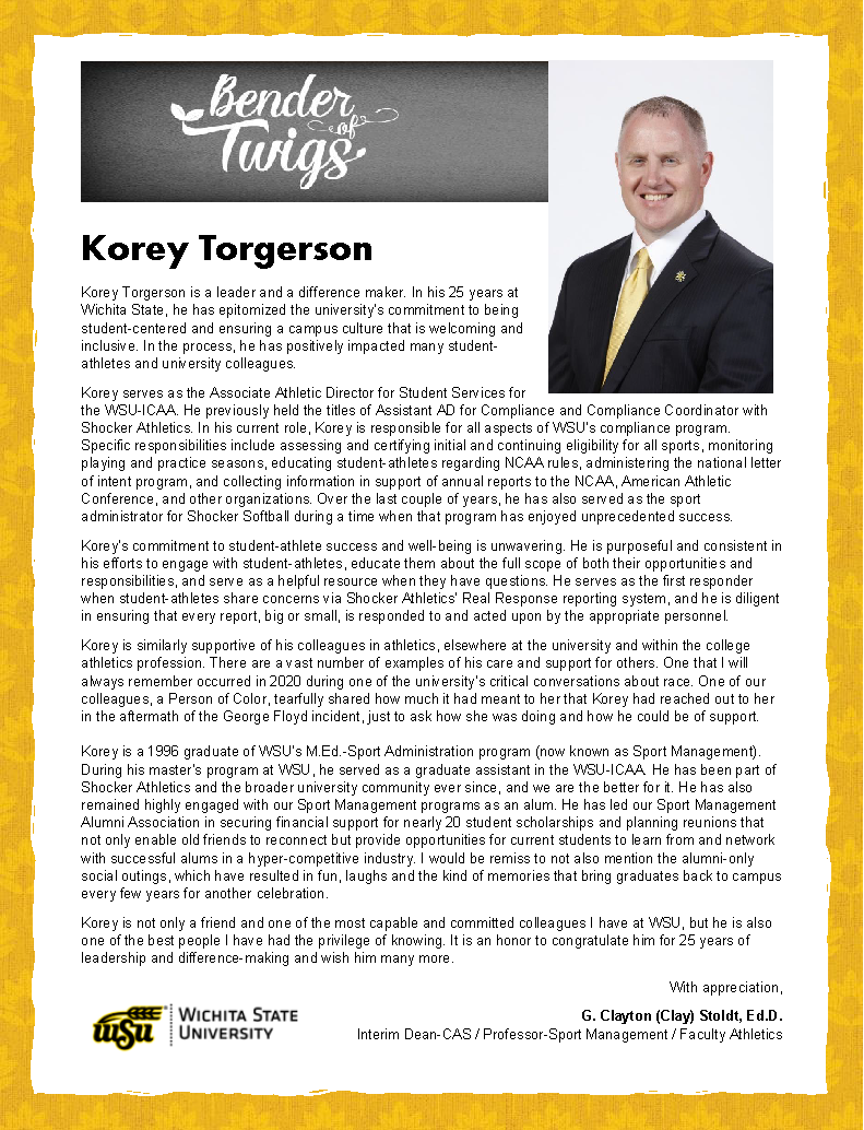Korey Torgerson BOT Profile