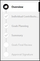 my performance overview steps