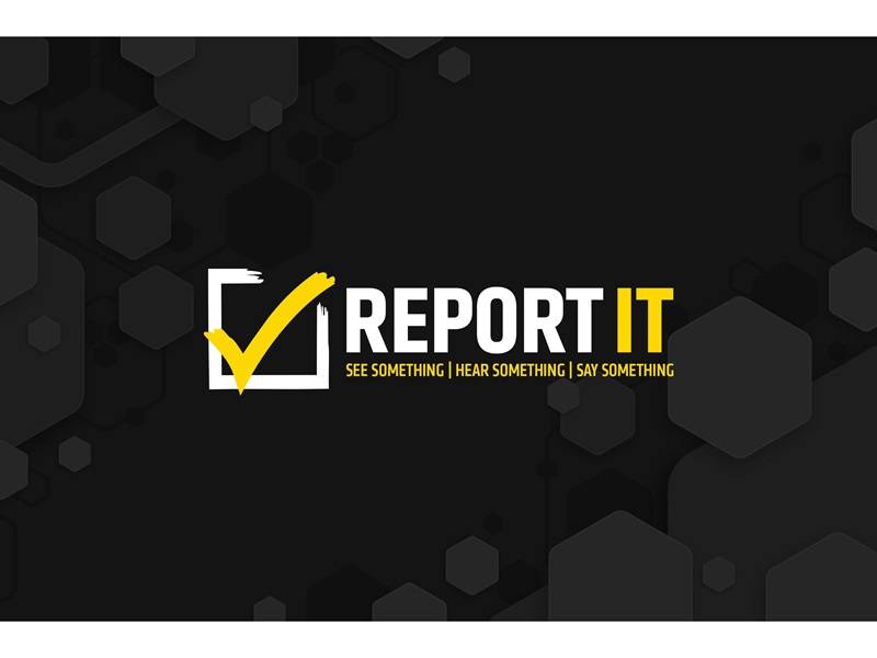 Report It logo link graphic.