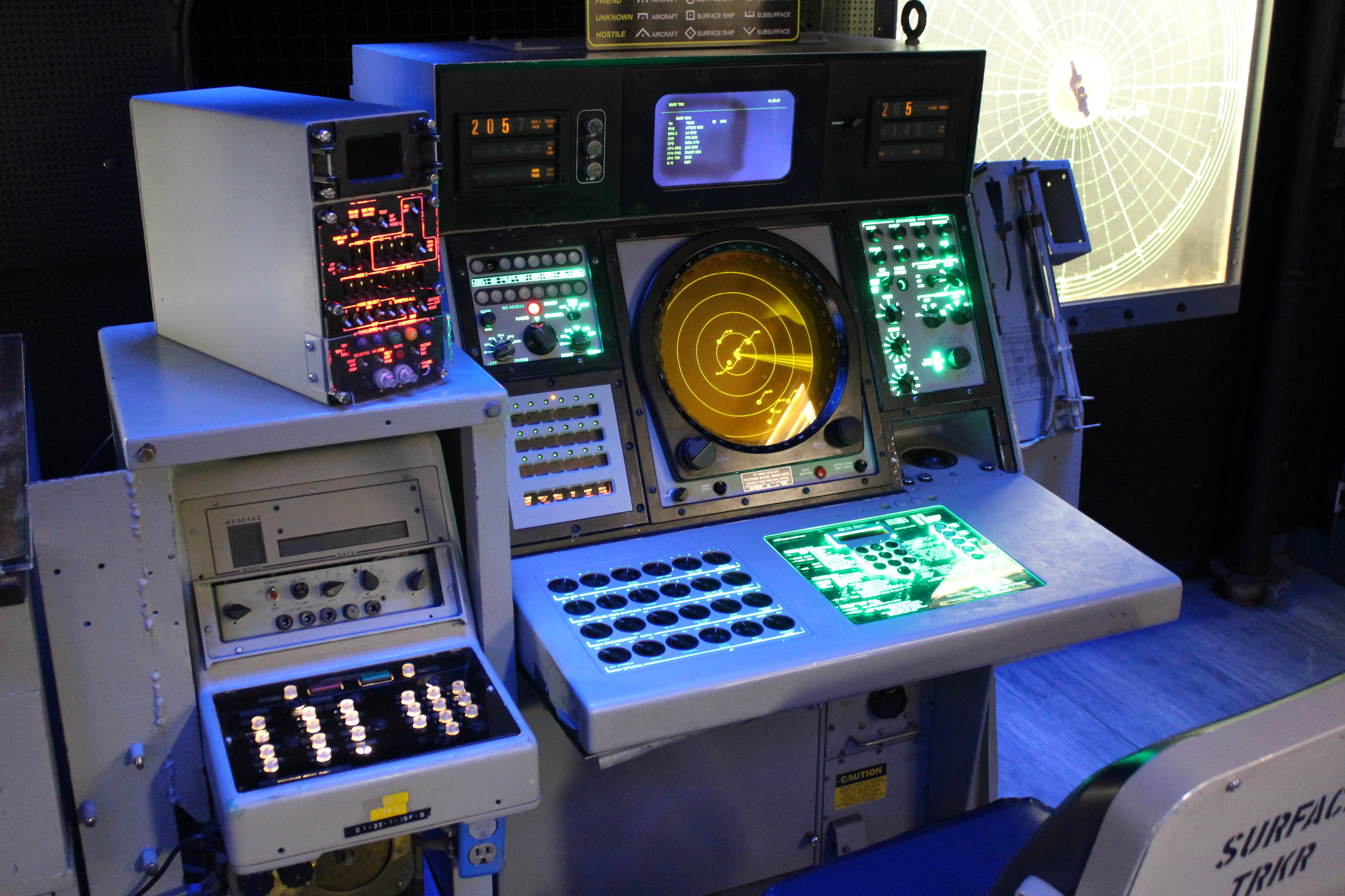 A norad- style radar control panel