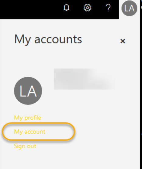 Account Access Screenshot