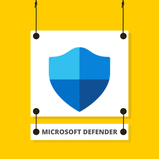 Windows Defender Icon and title