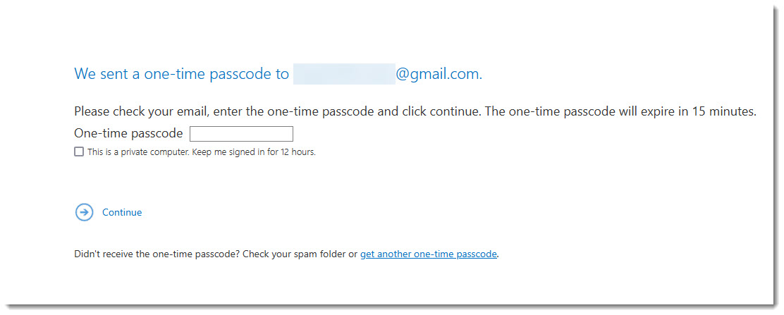 Enter Passcode