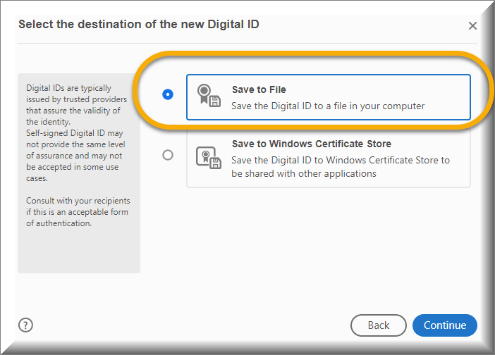 Save to File