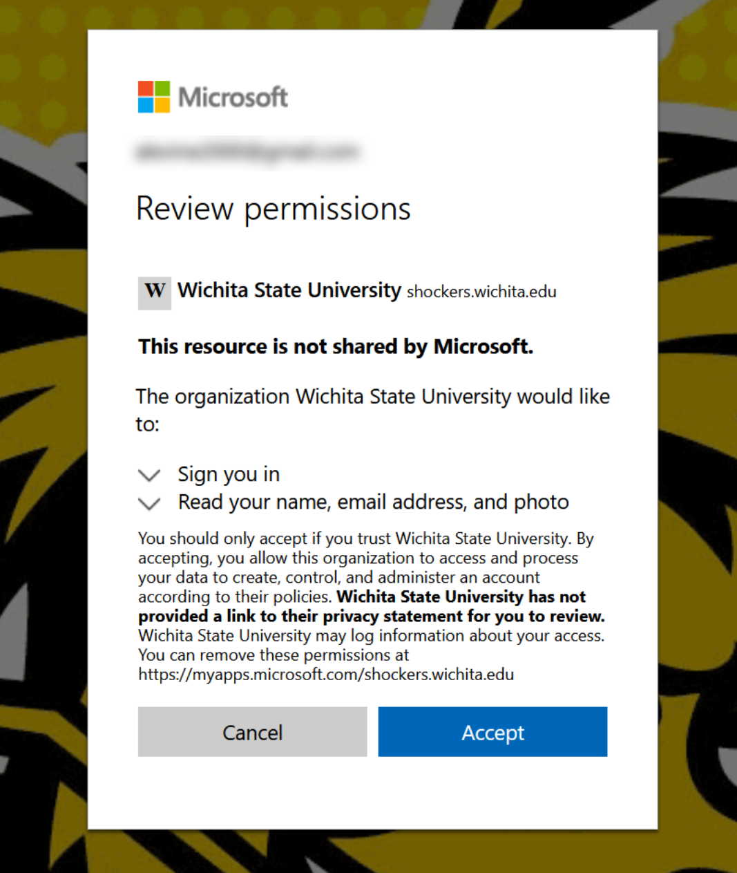 Review permissions