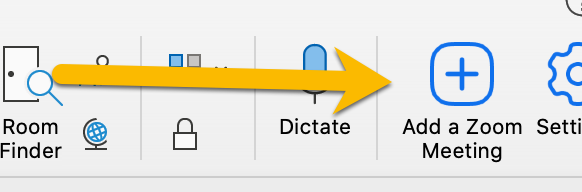 Add Zoom Meeting button in Outlook