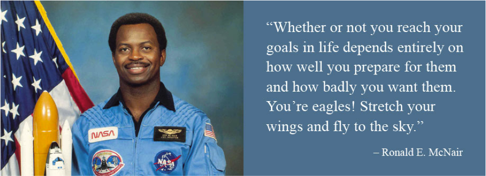 Ronald McNair quote photo